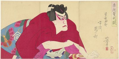 Ichikawa Danjuro IX as Soga no Goro by Watanabe Nobukazu