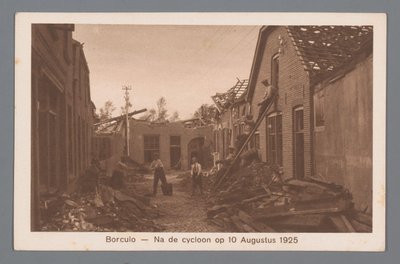 Borculo -- After the Cyclone on August 10, 1925 by Weenenk and Snel