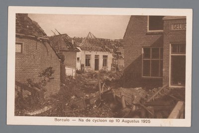 Borculo -- After the Cyclone on August 10, 1925 by Weenenk and Snel