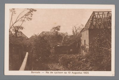 Borculo -- After the Cyclone on August 10, 1925 by Weenenk and Snel