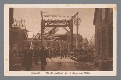 Borculo -- After the Cyclone on August 10, 1925 by Weenenk and Snel