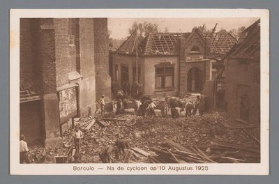 Borculo -- After the Cyclone on August 10, 1925 by Weenenk and Snel
