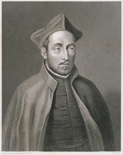 Ignatius de Loyola, engraved by W. Holl, from World Religion, published by A. Fullarton & Co. by Weirix