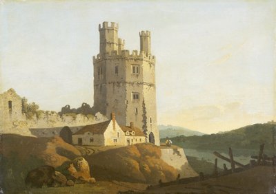 Caernarvon Castle, the Eagle Tower by Welsh school
