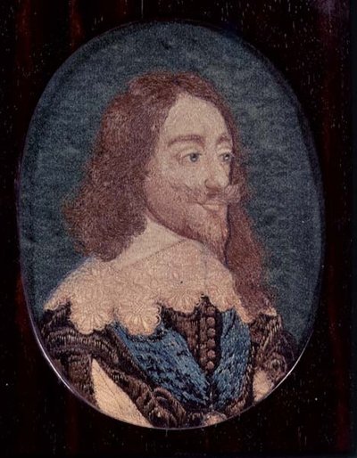 Portrait of Charles I by Wenceslaus (after) Hollar