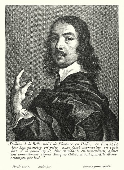 Stefano della Bella, Italian Draughtsman and Printmaker by Wenceslaus (after) Hollar