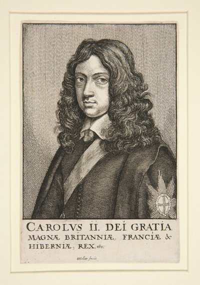 Charles II by Wenceslaus Hollar