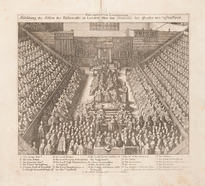 Depiction of the Parliament of London