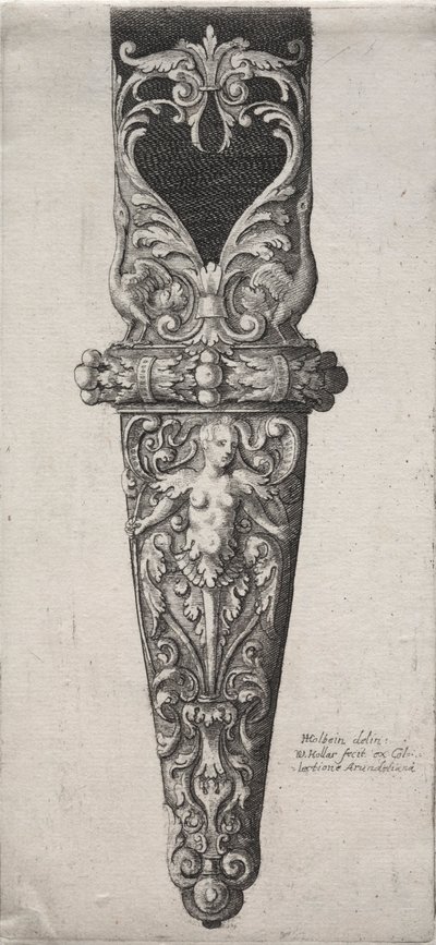 Design for Dagger Sheath by Wenceslaus Hollar