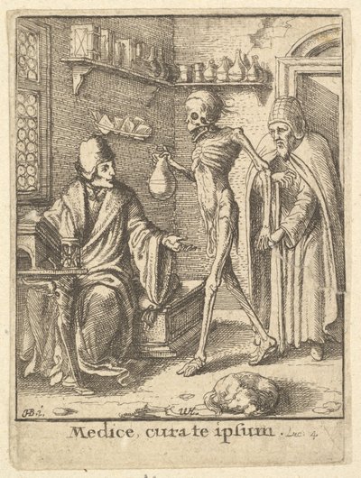 Doctor, from the Dance of Death by Wenceslaus Hollar