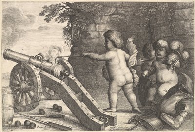 Fire The Four Elements by Wenceslaus Hollar