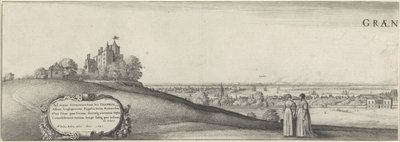 View of Greenwich (left plate) by Wenceslaus Hollar