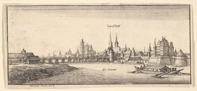 Ingolstadt, from "German Views" by Wenceslaus Hollar