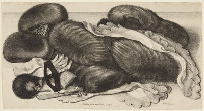 Muffs and Finery by Wenceslaus Hollar