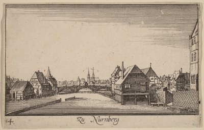 Nuremberg by Wenceslaus Hollar