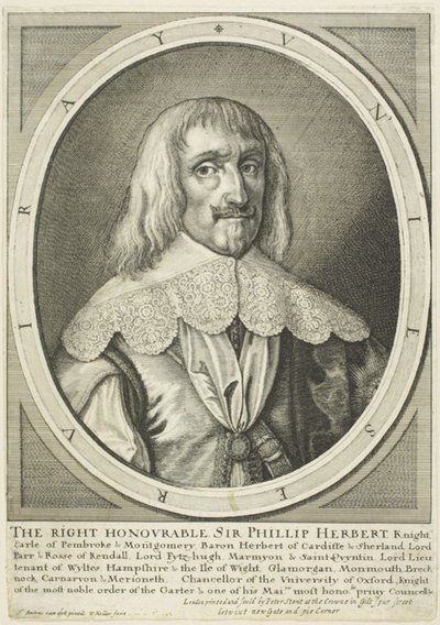 Philip Herbert, Earl of Pembroke by Wenceslaus Hollar