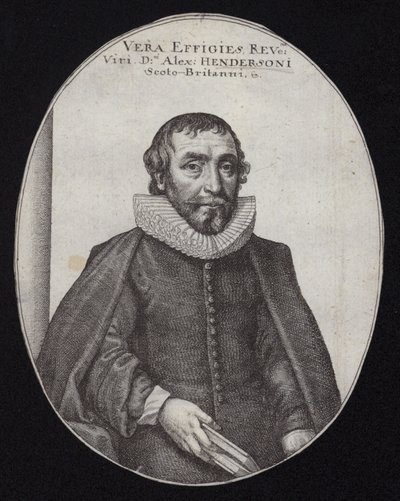 Reverend Alexander Henderson by Wenceslaus Hollar
