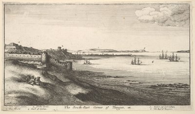 South East Corner of Tangier by Wenceslaus Hollar