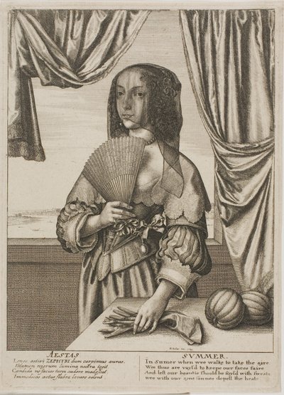Summer by Wenceslaus Hollar