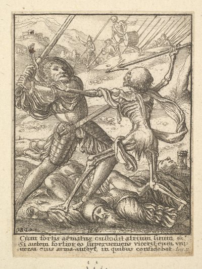 The Knight, from the Dance of Death by Wenceslaus Hollar