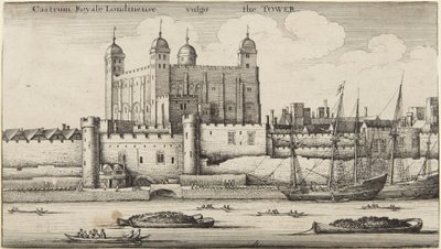 The Tower of London by Wenceslaus Hollar