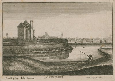 The Water House, Islington by Wenceslaus Hollar