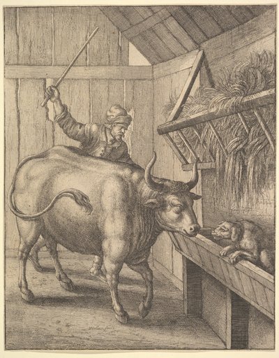The Dog in the Manger (from Illustration to John Ogilby