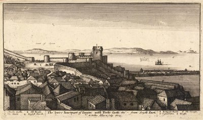 The lower inner part of Tangier by Wenceslaus Hollar