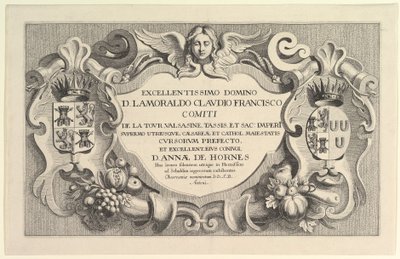 Title to the Entry into Hemissem by Wenceslaus Hollar