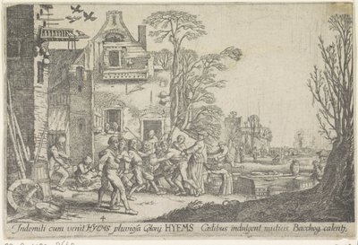 Winter by Wenceslaus Hollar