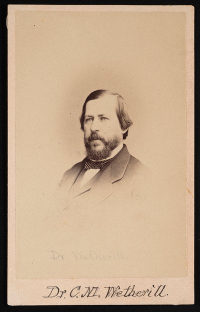 Portrait of Dr. Charles Mayer Wetherill, 1825-1871, 1864 by Wenderoth and Taylor