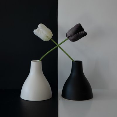 Black White Tulip Balance by Wendy Xu