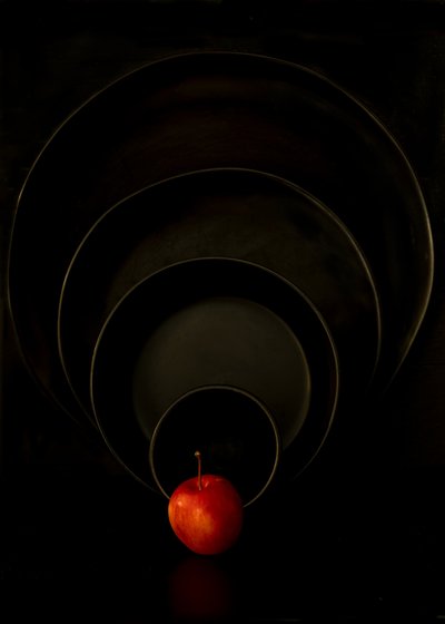 Red Apple Dark Circles by Wendy Xu