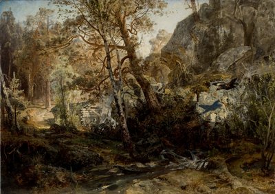 Finnish Forest Landscape by Werner Holmberg