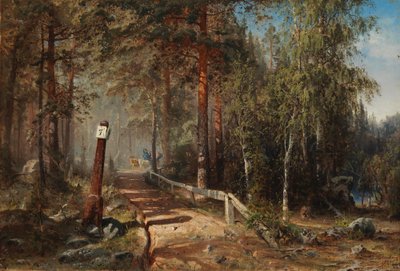 Mail Road in Häme by Werner Holmberg