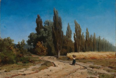 Poplar Alley by Werner Holmberg