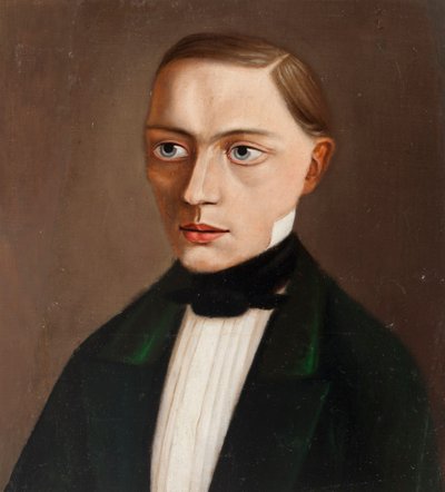 Portrait of Frithiof Holmberg by Werner Holmberg