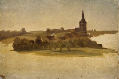 View Towards Erkrath Church, Study by Werner Holmberg