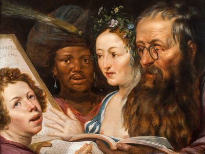 An Allegory of Music by Werner Jacobsz van den Valckert