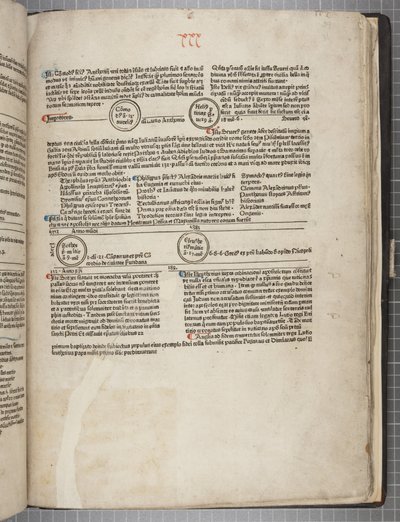 Fol 31 recto, Fasciculus Temporum by Werner Rolevinck