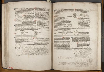 Fol 58 verso 59 recto, Fasciculus Temporum by Werner Rolevinck