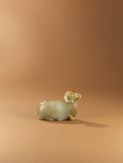 Ram-Form Water Pot by Western Han Dynasty Chinese School