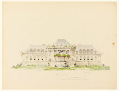 Clubhouse and Golf Club, Newport, Rhode Island by Whitney Warren Jr.