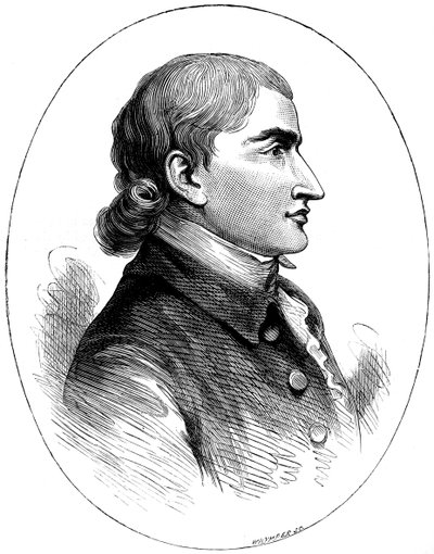 John Jay, American Statesman, from a Print Published in 1783, c1880 by Whymper