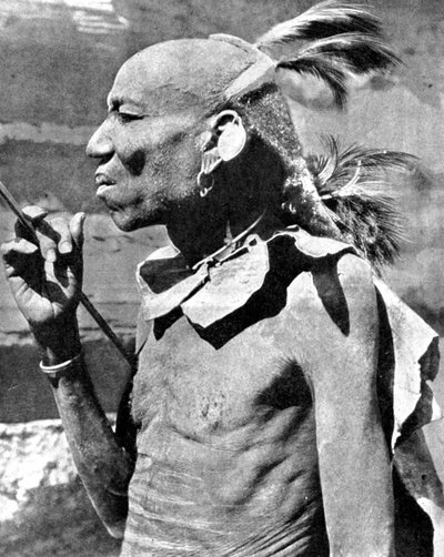 A Turkana Tribesman, Kenya, Africa by Wide World Photos