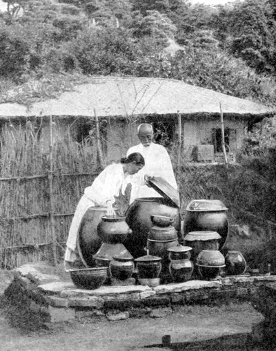 White-robed Inhabitants of Korea by Wide World Photos