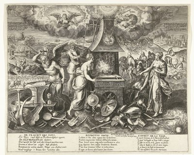 The Power of Peace, 1678 by Wierix