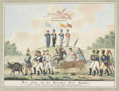 Caricature of Napoleon