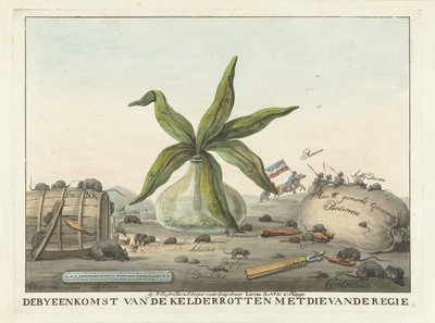 Caricature of the French Customs, 1813-1814 by Wijnand Esser