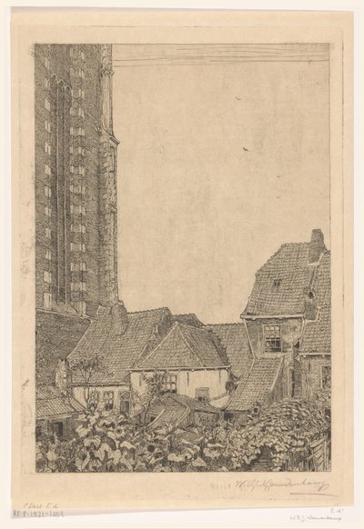 Houses near the Our Lady